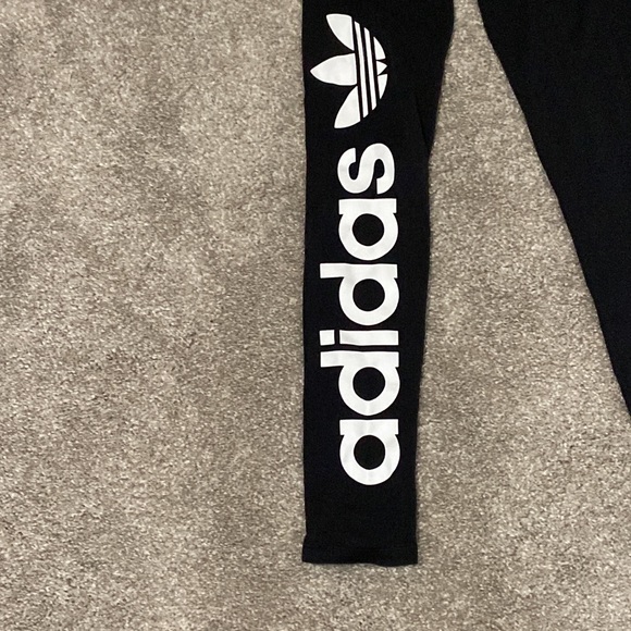 Adidas Black Leggings - Picture 3 of 4